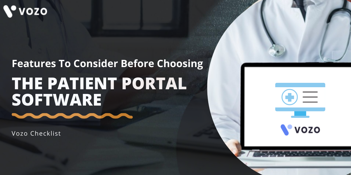 Patient portal features